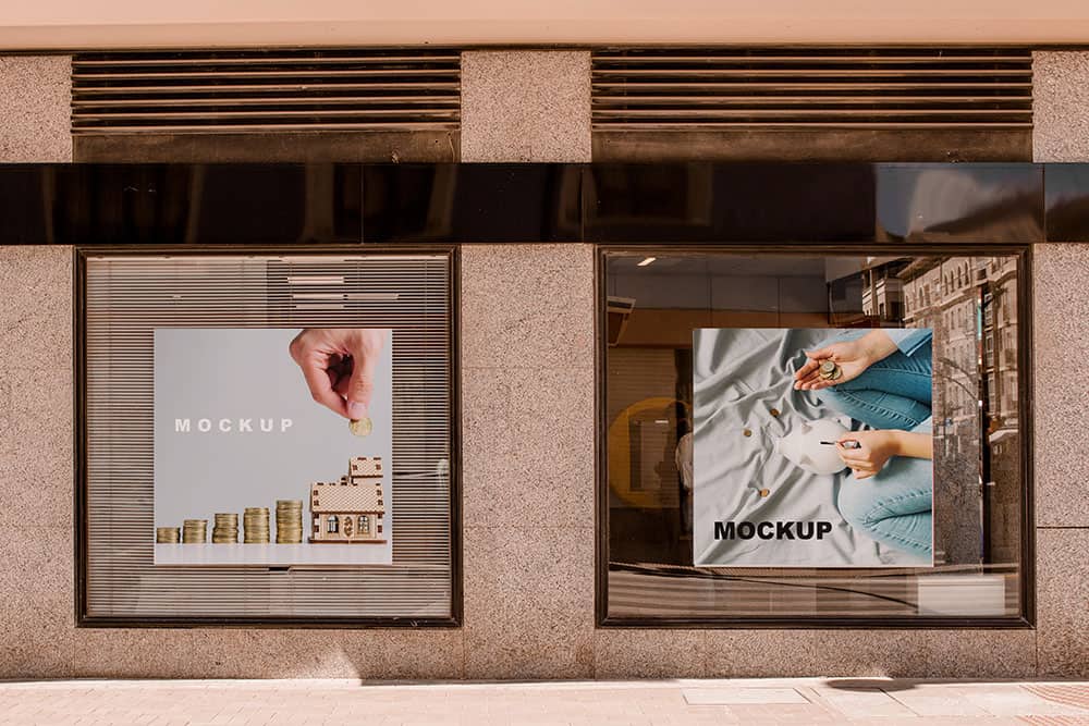 Decorazione vetri negozio Decorazione vetri negozio